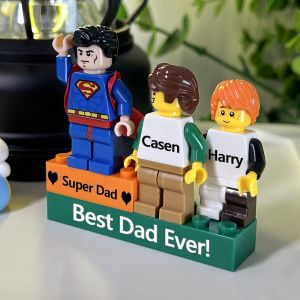 Personalized Minifigure for Dad Customized Father's Day Gifts