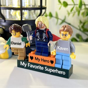 Personalized Minifigure for Dad Customized Father's Day Gifts