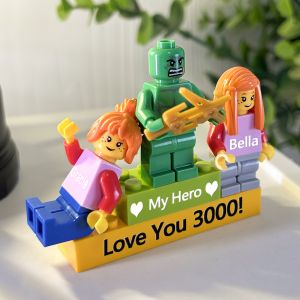 Personalized Minifigure for Dad Customized Father's Day Gifts