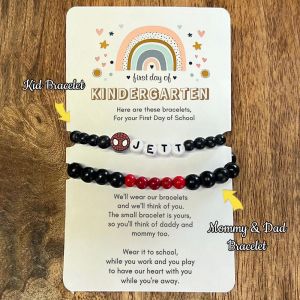 First Day Of Kindergarten Back To School Bracelet Set