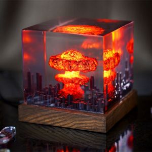 Epoxy Resin Explosion: Atomic Bomb Art