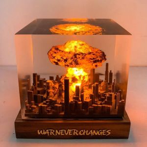 Explosion Bomb Resin Lamp - Gift For Him