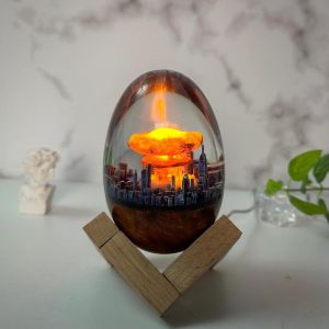 Resin Diorama - Atomic Bomb Resin Night Light