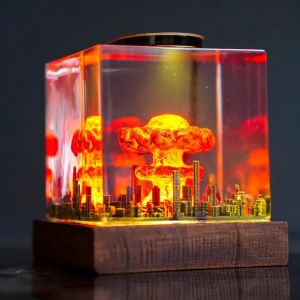 Explosion Bomb Resin Lamp - Personalized Gift