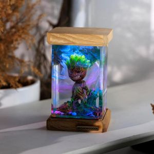 Superhero Resin Lamp - Custom Anime Table Lamp