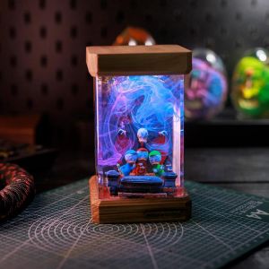 Cartoon Epoxy Lamp - Custom Anime Table Lamp