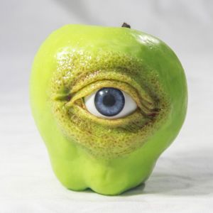 The All Seeing Apple - Halloween Decoration