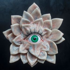 The All Seeing Flower - Halloween Decoration