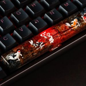 Koi Artisan Resin Keycaps