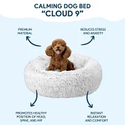 Vet Recommended Dog Bed | Calming Cuddle for Stressed Dogs