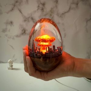 Resin Diorama: Atomic Explosion Night Light