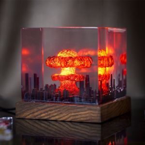 Horror Night Light: Resin Explosion Diorama