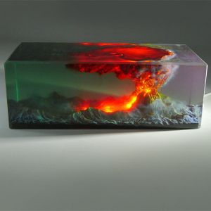 Resin Diorama: Horror Apocalypse Explosion