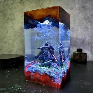 S.tar Wa.rs Epoxy Night Light, Custom resin lamp