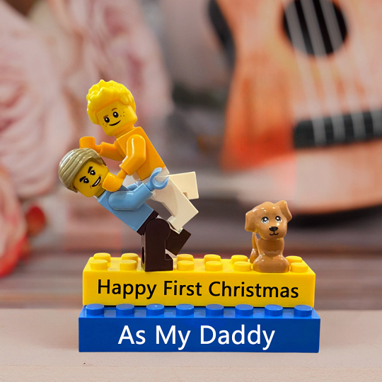 Personalized Brick Minifigures For Family.Christmas Gift	