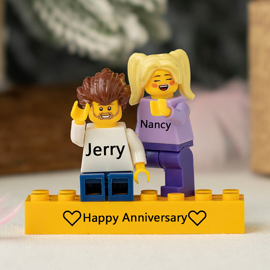 Personalized Brick Minifigures With Pet Style For Your Loved One.Valentine's Day Gifts,Christmas Gift