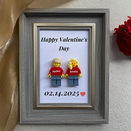 Personalized Brick Minifigures With Pet Style For Your Loved One.Valentine's Day Gifts,Christmas Gift