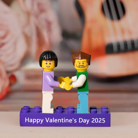 Personalized Brick Minifigures For Family.Christmas Gift