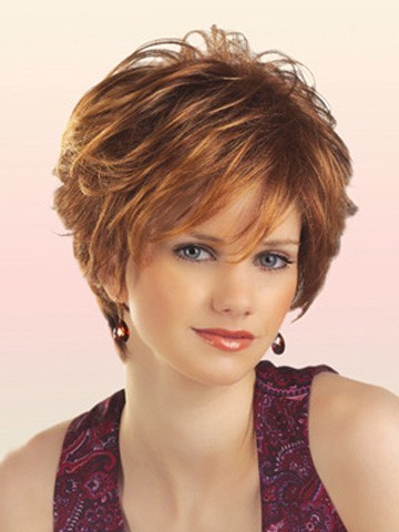 Short Wavy Chic Synthetic Wig