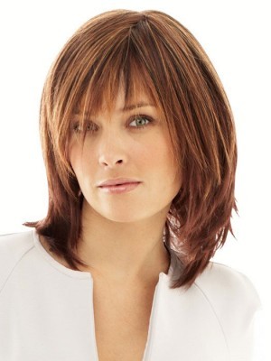 Cheap Straight Remy Human Hair Wig