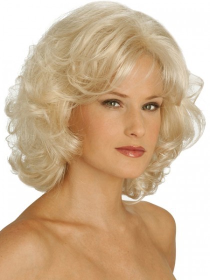 Bottom Layered Wavy Synthetic Wig