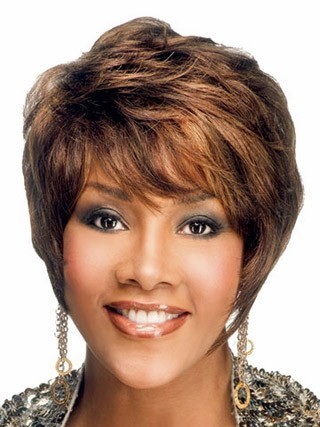 Pixie Cut Human Hair African American Wig