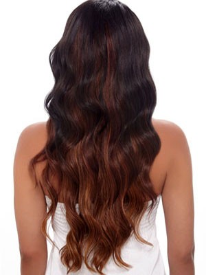 High Quality Long Wavy Human Hair Lace Front African American Wig