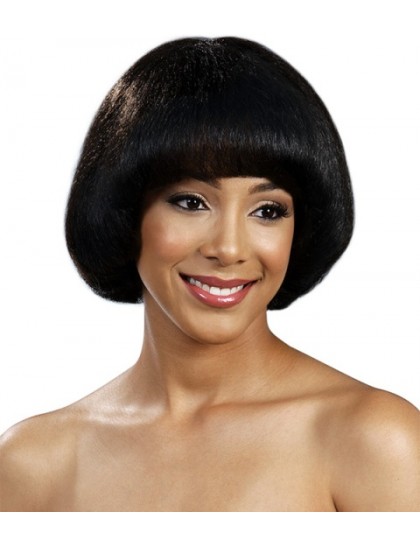 Chic Lace Front Straight African American Wig