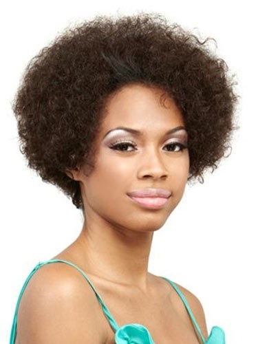 Nora Tight Spiral Curly Remy Human African American Wig