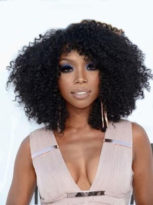 Synthetic Capless Curly Wig