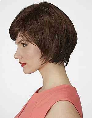 Bob Style Comfortable Short Straight Full Lace Synthetic Wig