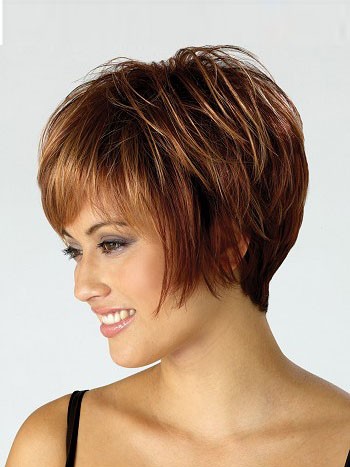 Bob Style Natural Short Straight Capless Synthetic Wig