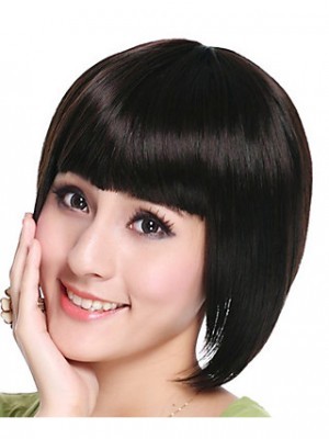 Bob Style High Quality Synthetic Straight Wig