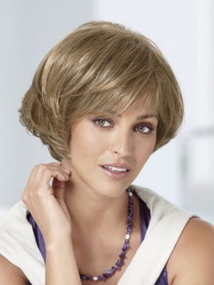 Bob Style Hand-tied Top Gorgerous Style Synthetic Wig