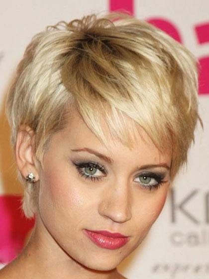 Celebrity Noble Short Straight Celebrity Wig