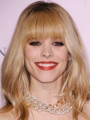 Rachel Mcadams Style Synthetic Straight Capless Wig