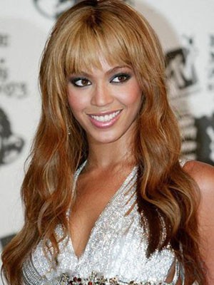 Beyonce Dazzling Capless Synthetic Wavy Wig