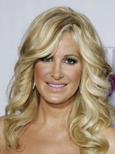 Kim Zolciak Fabulous Wavy Lace Front Synthetic Wig