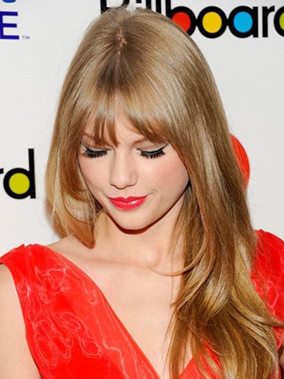 Taylor Swift Charming Straight Capless Synthetic Wig