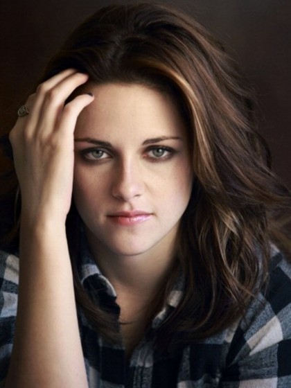 Straight Silky Kristen Stewart Wavy Lace Front Synthetic Wig