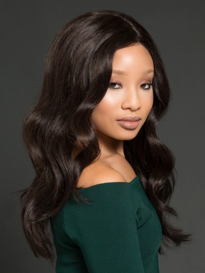 Marvelous Wavy Lace Front Remy Human Hair Wig