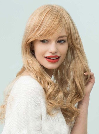 Graceful Capless Wavy Remy Human Hair Wig