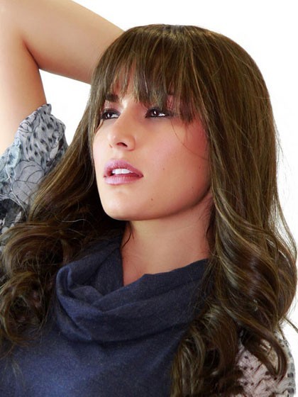 Most Popular Long Wavy Monofilament Top Remy Human Hair Wig