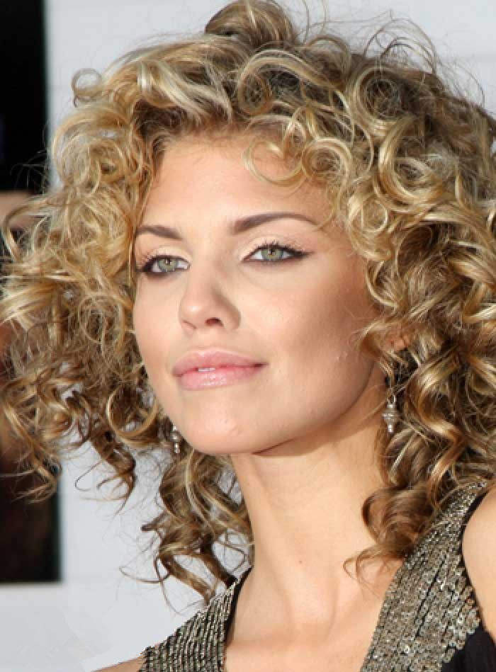 Cute Short Curly Human Hair Lace Front Wigs