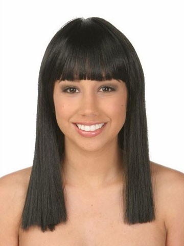 Marvelous Black Straight Human Hair Wig