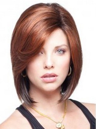 Fashion Short Straight Human Hair Bob Wig