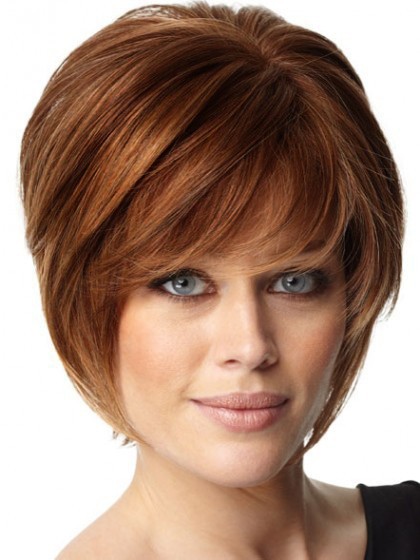 Sweet Soft Layers Human Hair Short Capless Wig