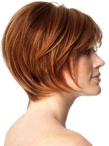 Sweet Soft Layers Human Hair Short Capless Wig