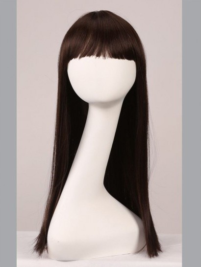 2018 New Style Capless Straight Durable Remy Human Hair Wig