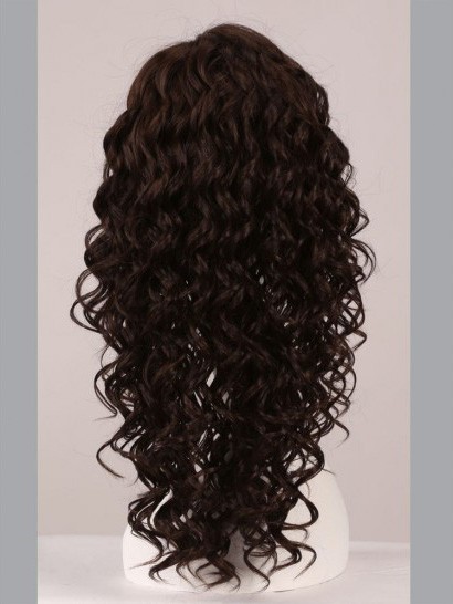 Fabulous Capless Wavy Great Remy Human Hair Wig